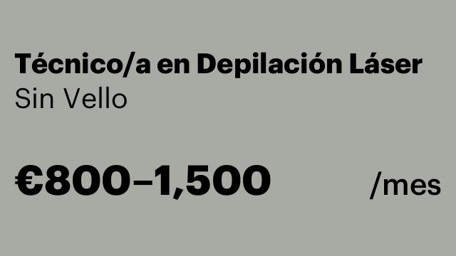 Técnico/a en Depilación Láser
