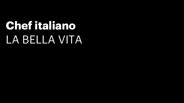Chef italiano