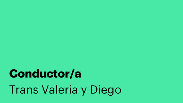 Conductor/a