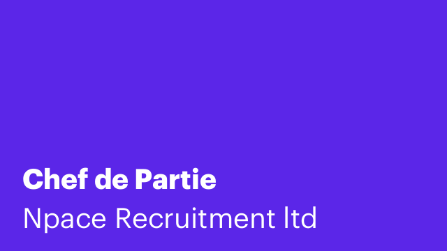 Chef de Partie