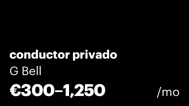 conductor privado