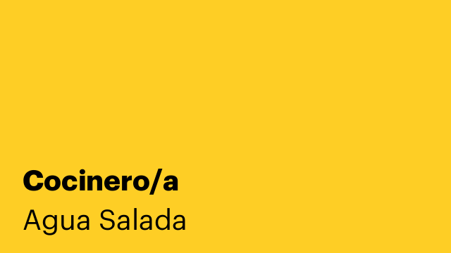 Cocinero/a