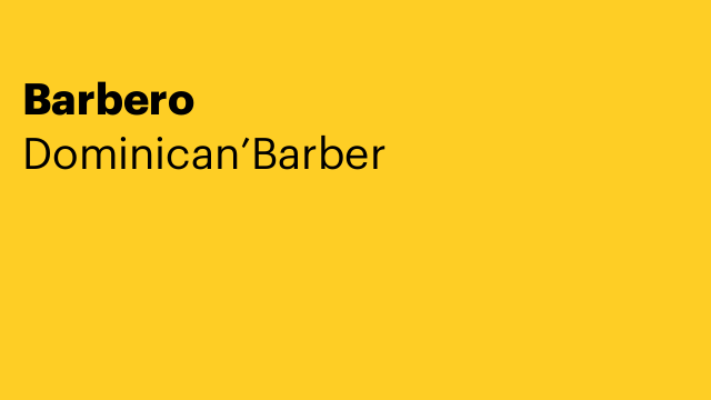 Barbero