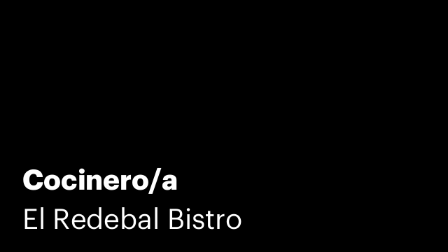Cocinero/a