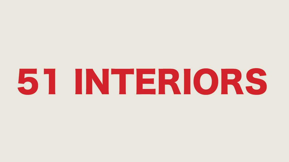 51 Interiors cover image