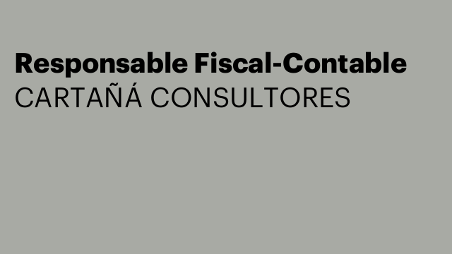 Responsable Fiscal-Contable