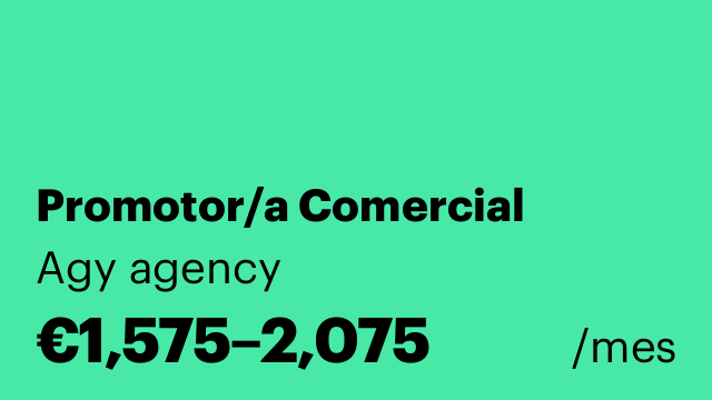 Promotor/a Comercial