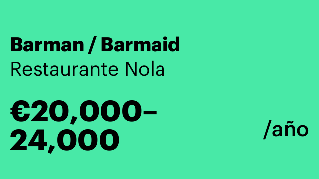 Barman / Barmaid