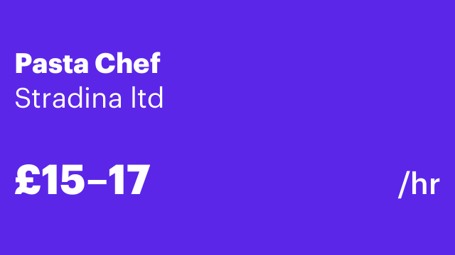 Pasta Chef