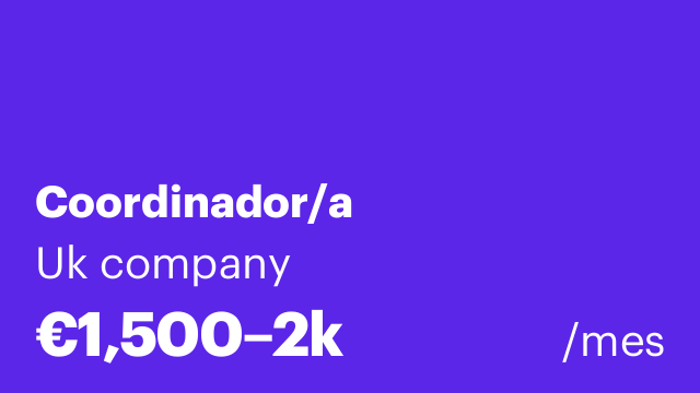 Coordinador/a