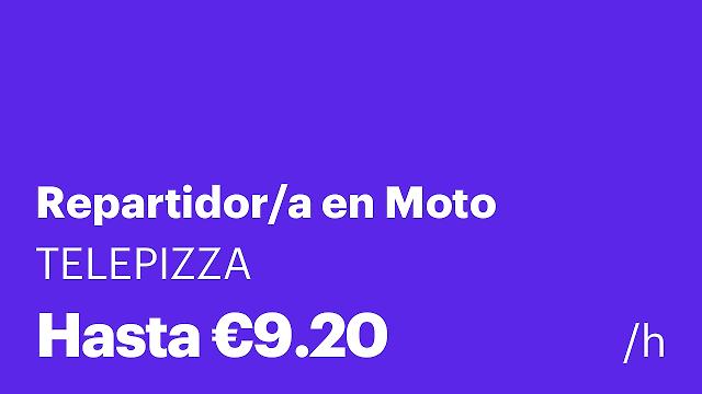 Repartidor/a en Moto