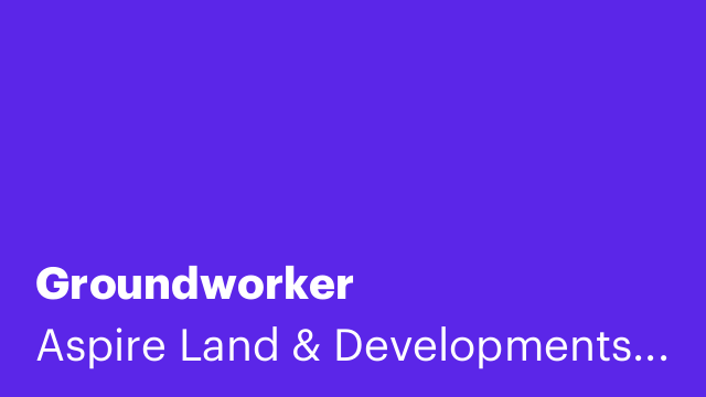 Groundworker