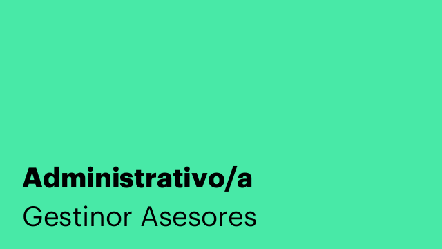 Administrativo/a
