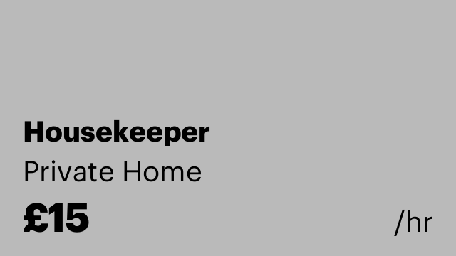 Housekeeper