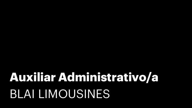 Auxiliar Administrativo/a