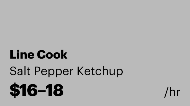 Line Cook