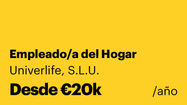 Empleado/a del Hogar