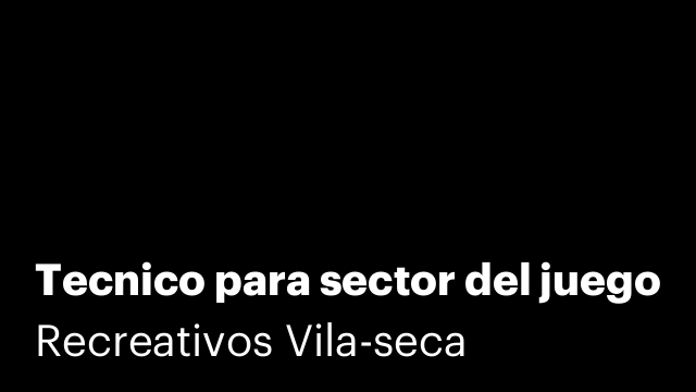 Tecnico para sector del juego