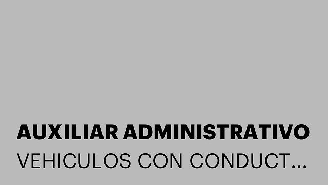 AUXILIAR ADMINISTRATIVO