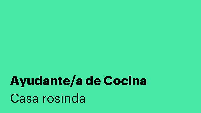 Ayudante/a de Cocina