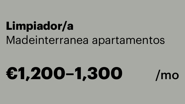 Limpiador/a