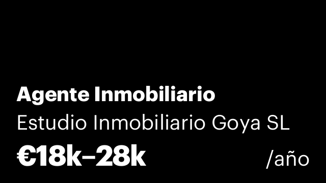 Agente Inmobiliario
