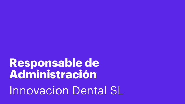 Responsable de Administración