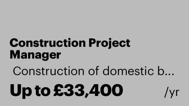 Construction Project Manager
