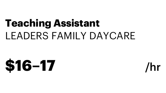 Teaching Assistant