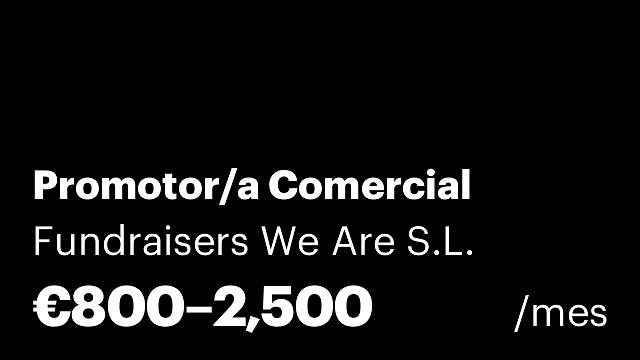 Promotor/a Comercial
