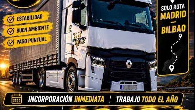 Conductor de trailer lona