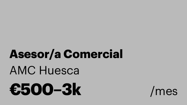 Asesor/a Comercial