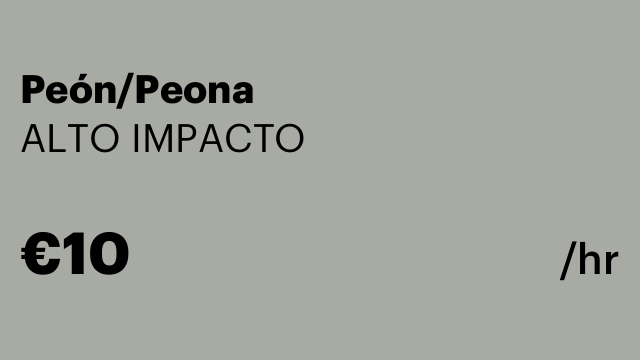 Peón/Peona