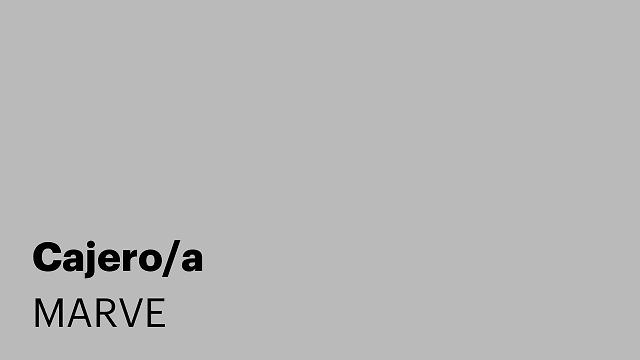 Cajero/a