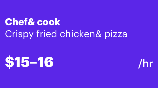 Chef& cook