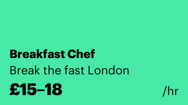 Breakfast Chef