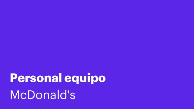 Personal equipo