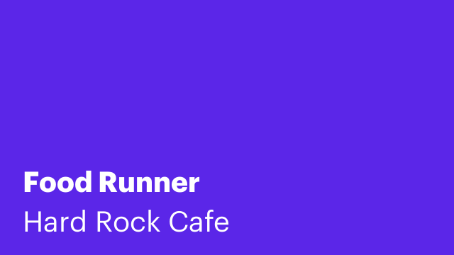 Food Runner