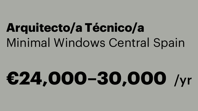 Arquitecto/a Técnico/a