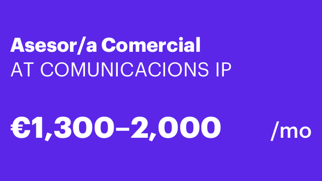 Asesor/a Comercial