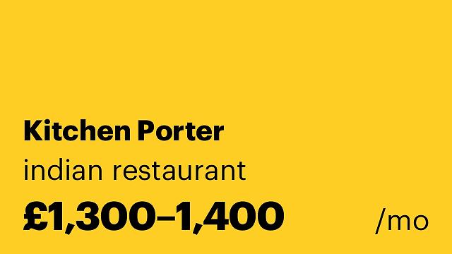 Kitchen Porter