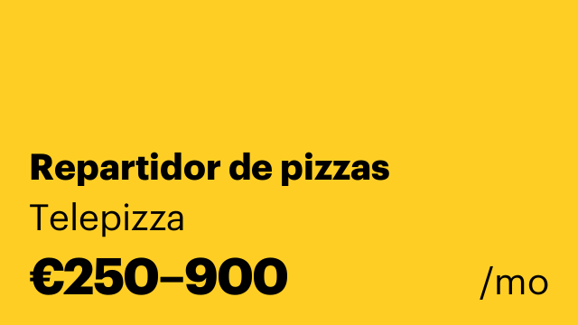 Repartidor de pizzas