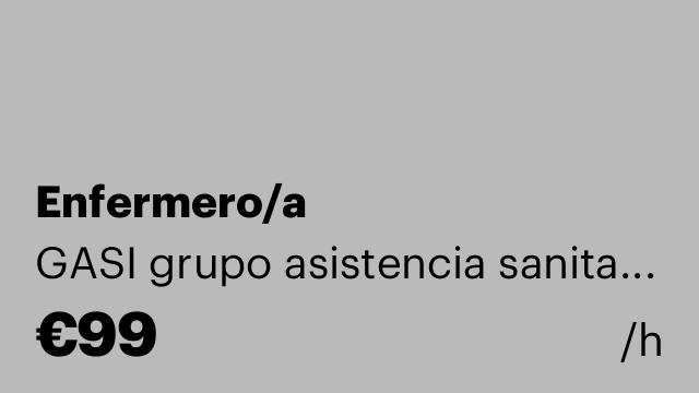 Enfermero/a
