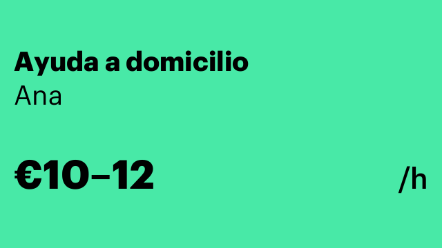 Ayuda a domicilio