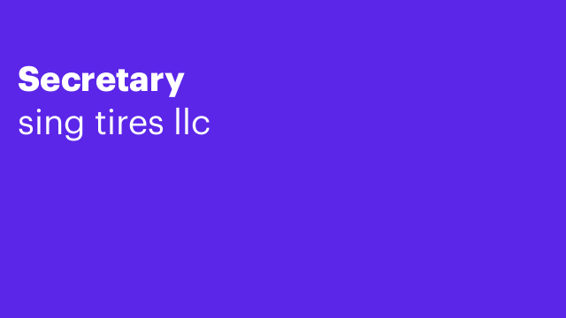 Secretary