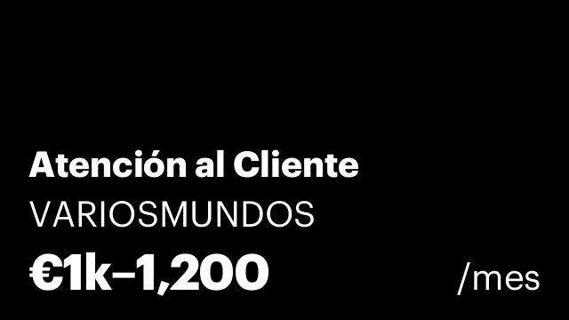 Atención al Cliente