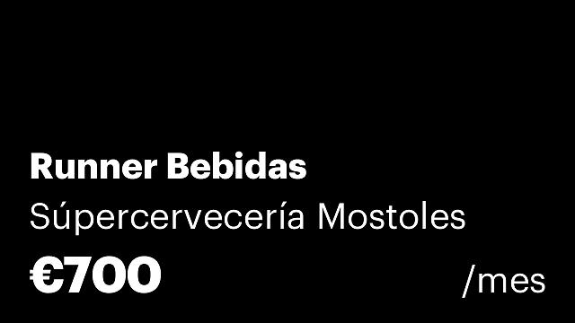 Runner Bebidas