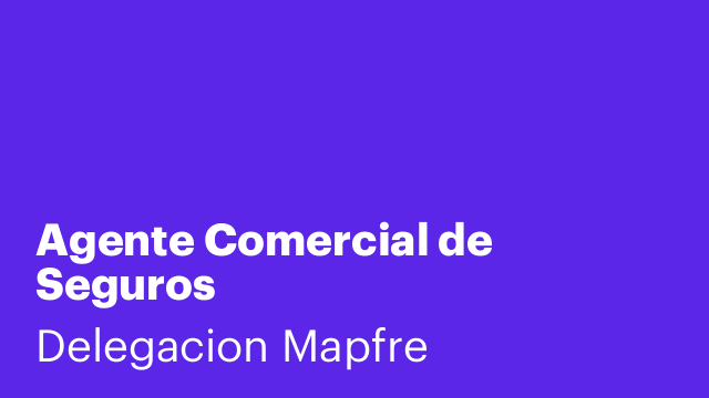 Agente Comercial de Seguros