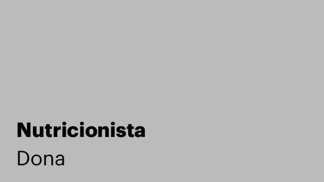 Nutricionista