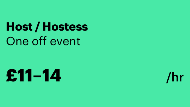 Host / Hostess